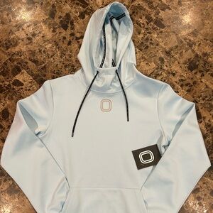 Overtime Classic Light Blue Hoodie Size Small